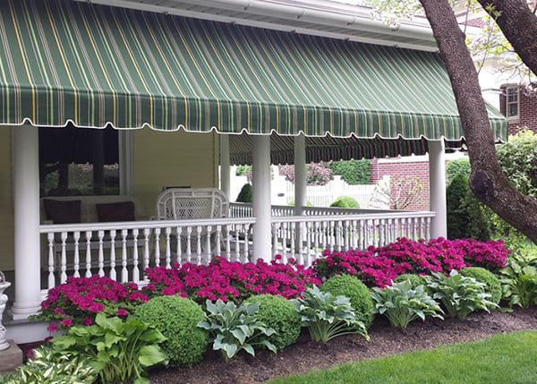 rail awning